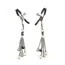 Затискачі для сосків Art of Sex Nipple Сlamps Tenero Amore, срібні - Фото №1
