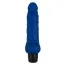 Вібратор Vibra Lotus Silicone Classics Big Vibrator, синій - Фото №3