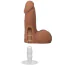 Фалоімітатор Doc Johnson The Realistic Cock With Balls 5, світло-коричневий - Фото №5