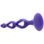 Анальна пробка Booty Call Silicone Triple Probe, фіолетова - Фото №4