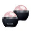 Кульковий масажер для обличчя Geske Rose Quartz Depuffing Sphere 7 in 1, чорний - Фото №2