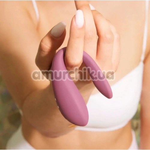 Вибратор Lovehoney Mon Ami Wearable Couple's Massager, фиолетовый