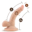 Фаллоимитатор Dr. Skin Mini Cock 4, телесный - Фото №10