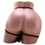 Подвійний страпон з вібрацією Fetish Fantasy Series Vibrating Double Delight Strap-On, чорний - Фото №3