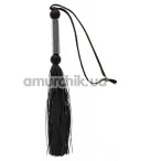 Флоггер Guilty Pleasure Silicone Flogger Whip, черный - Фото №1