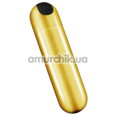 Кліторальний вібратор Crushious iMoan, золотий - Фото №1