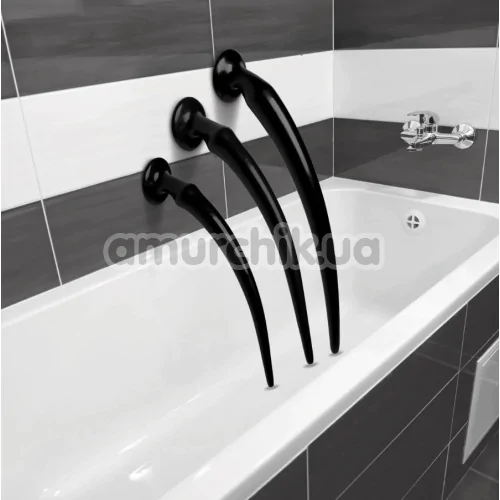 Набор анальных пробок Hosed Slim Tapered Anal Hose Training Set, черный