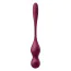 Вагинальные шарики с вибрацией Satisfyer Love Birds Vary, бордовые - Фото №6