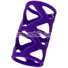 Насадка на пенис A-Toys Penis Extender 768004, фиолетовая - Фото №1