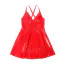 Сукня Star Night Backless Wetlook Mini Dress, червона - Фото №8
