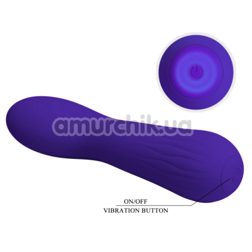 Вібратор для точки G Pretty Love Faun, темно-фіолетовий