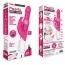 Вибратор Beads Rabbit Vibrator With Rotating Shaft, розовый - Фото №8