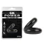 Эрекционное кольцо GK Power Dual Pleasure Ring, черное - Фото №5