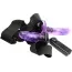 Страпон з вібрацією Ultra Passionate Harness 022049, фіолетовий - Фото №2