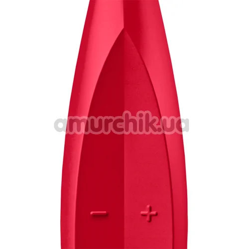Клиторальный вибратор Satisfyer Twirling Fun, красный