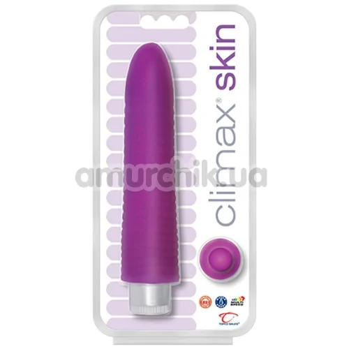 Вибратор Climax Skin, фиолетовый