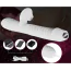 Вібратор з підігрівом Boss Silicone Vibrator USB 7, білий - Фото №5