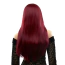 Перука Fetish Hair Long Wig With Straight Bangs, бордова - Фото №3