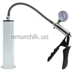 Вакуумная помпа 4M Training Gear Endurance Penis Pumping Set, прозрачная - Фото №1