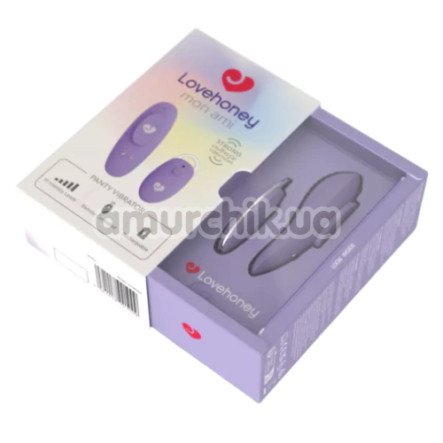 Клиторальный вибратор Lovehoney Mon Ami Panty Vibrator, сиреневый