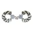 Наручники Furry Fun Cuffs, зебра - Фото №2