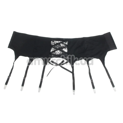 Пояс для чулок мужской Star Night MP279, черный