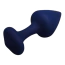 Анальна пробка Loveshop Silicone Anal Plug L, синя - Фото №2
