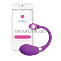 Виброяйцо Ohmibod Esca 2 for Kiiroo, фиолетовое - Фото №1