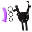 Страпон R.G.B Sex Harness Luxe Strap-On, фиолетовый - Фото №4