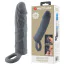Насадка на пеніс Pretty Love Realistic Penis Sleeve, сіра - Фото №13