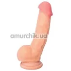 Фаллоимитатор Real Stick Elite Dildo 982008, телесный - Фото №1