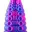 Фаллоимитатор Monster Tentacle Dildo 8, розово-фиолетовый - Фото №4