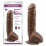 Фалоімітатор Ballsy Super Cock Mr. Marcus 9.9, коричневий - Фото №6
