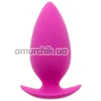 Анальна пробка Bootyful Silicone Unisex Medium, рожева - Фото №1