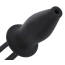 Анальный расширитель Hidden Desire Extreme Inflatable Lubricating Plug - Advanced, черный - Фото №4