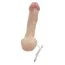 Вібратор Real Stick Vibro №121, тілесний - Фото №4