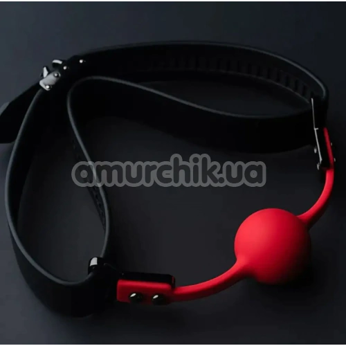 Кляп Lockink Ball Gag & Gag-bite Set, красный