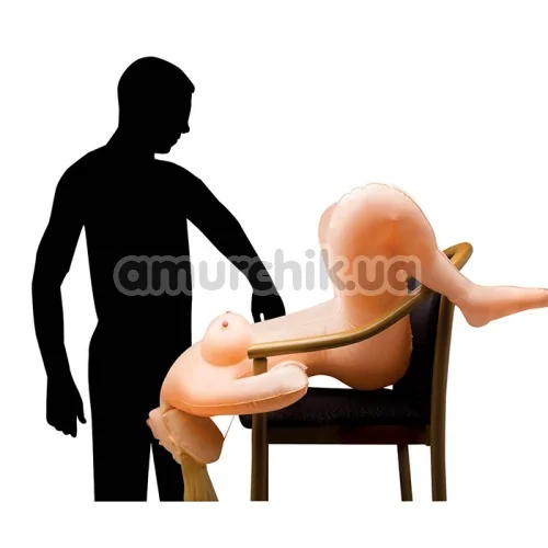 Секс-лялька з вібрацією Carmen Luvana Vibrating Inflatable Sex Doll