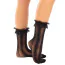 Носки Leg Avenue Sweetheart Lace Ankle Socks, черные - Фото №1