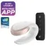 Вібратор Satisfyer Double Love Luxury Partner Vibrator, білий - Фото №10