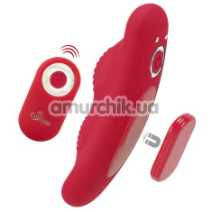 Кліторальний вібратор Sweet Smile RC Panty Vibrator, червоний - Фото №1