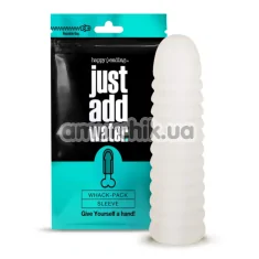 Мастурбатор Happy Ending Just Add Water Whack Pack Sleeve, белый - Фото №1