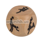 Секс-гра кубики Out Of The Blue Kama Sutra Wooden Dice Small - Фото №1