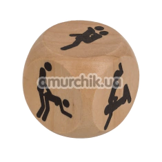 Секс-гра кубики Out Of The Blue Kama Sutra Wooden Dice Small - Фото №1