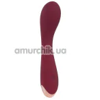 Вібратор для точки G Magic Shiver G-Spot Vibrator, бордовий - Фото №1