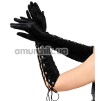 Перчатки Art of Sex Mistress Velvet, черные - Фото №1