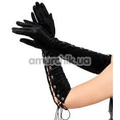 Перчатки Art of Sex Mistress Velvet, черные - Фото №1