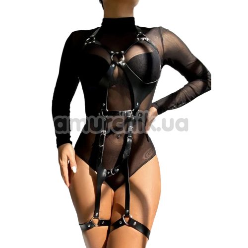 Портупея Star Night Full Body Harness, черная - Фото №1