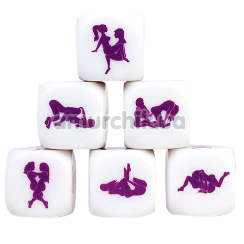 Секс-гра кубик Secret Play Lesbian Kamasutra Dice - Фото №1 Секс-гра кубик Secret Play Lesbian Kamasutra Dice - Фото №1