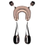 Фиксаторы для рук и ног Rosy Gold Nouveau Neck And Leg Sling Restraint Set, золотые - Фото №1
